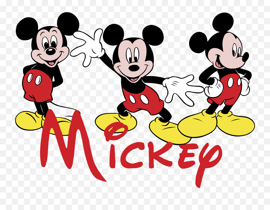 Mickey Mouse Logo Png Transparent Svg - Vector Mickey Mouse Logo,Transparent Mickey Mouse