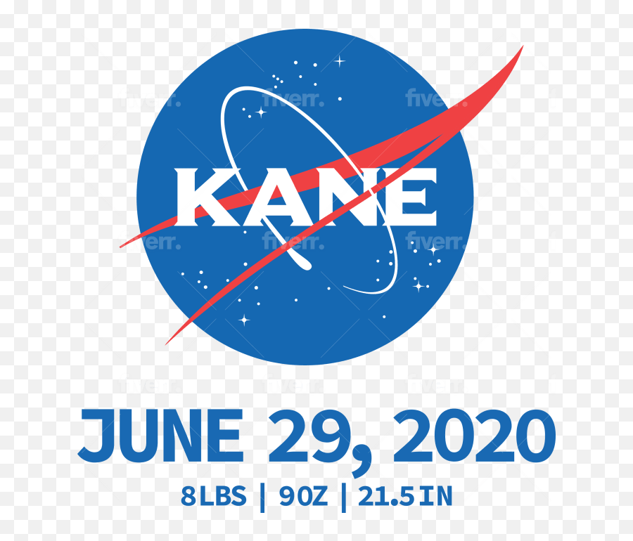 Make Custom Nasa Logo Of Your Word For Party Props And Shirt - Kennedy Space Center Png,Nasa Logo Transparent