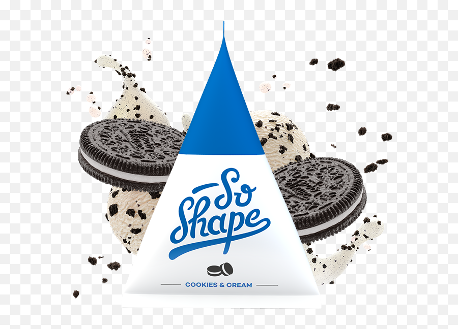 Cookies Cream - So Shape Png,Cookies And Cream Png