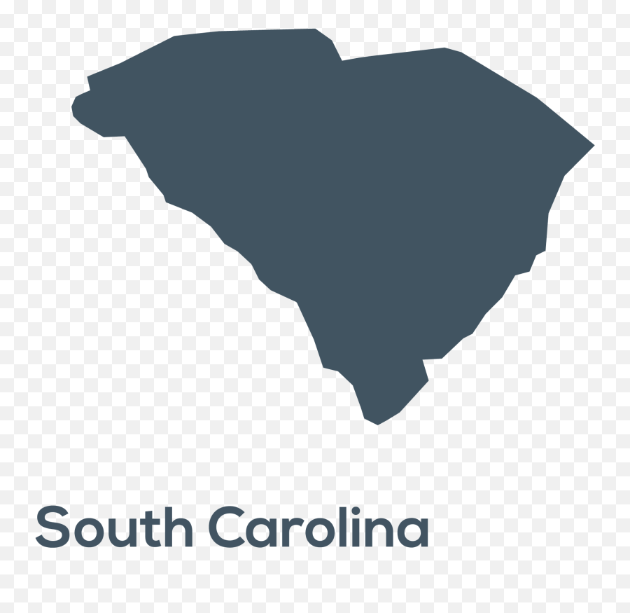 South Carolina State Silhouette - South Carolina Svg Free Png,South Carolina Png