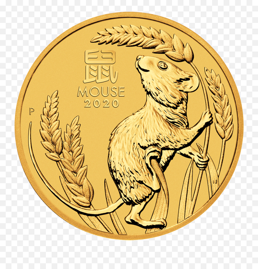 Year Of The Mouse - 2 Oz Emkcom Perth Mint Year Of The Mouse 2020 Png,Mouse Animal Png