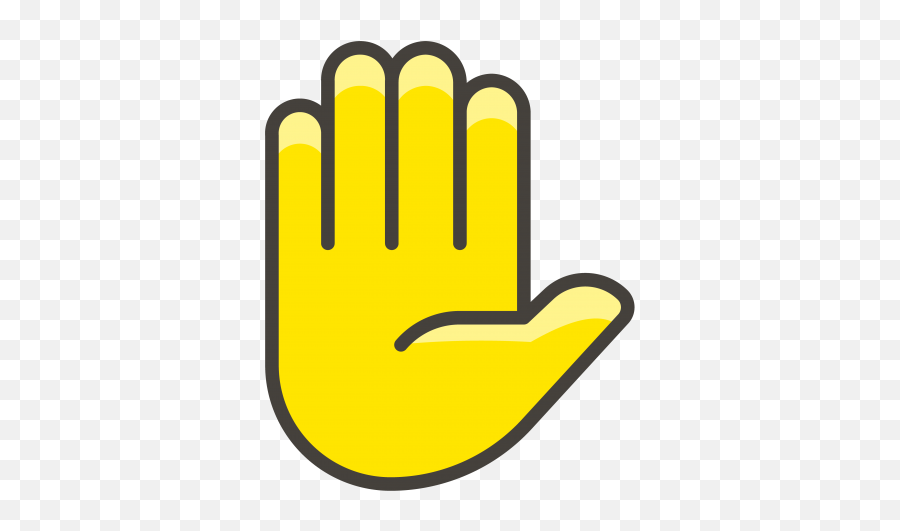Raised Hand Emoji Clipart - Full Size Clipart 2880100 Clip Art Raise Hand Png,100 Emoji Transparent