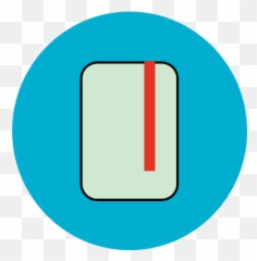 Homework Notebook Notepad School Icon - Blue Life png