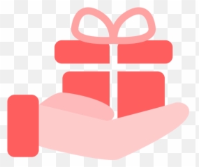 Giving Gifts Hand Icon - Png