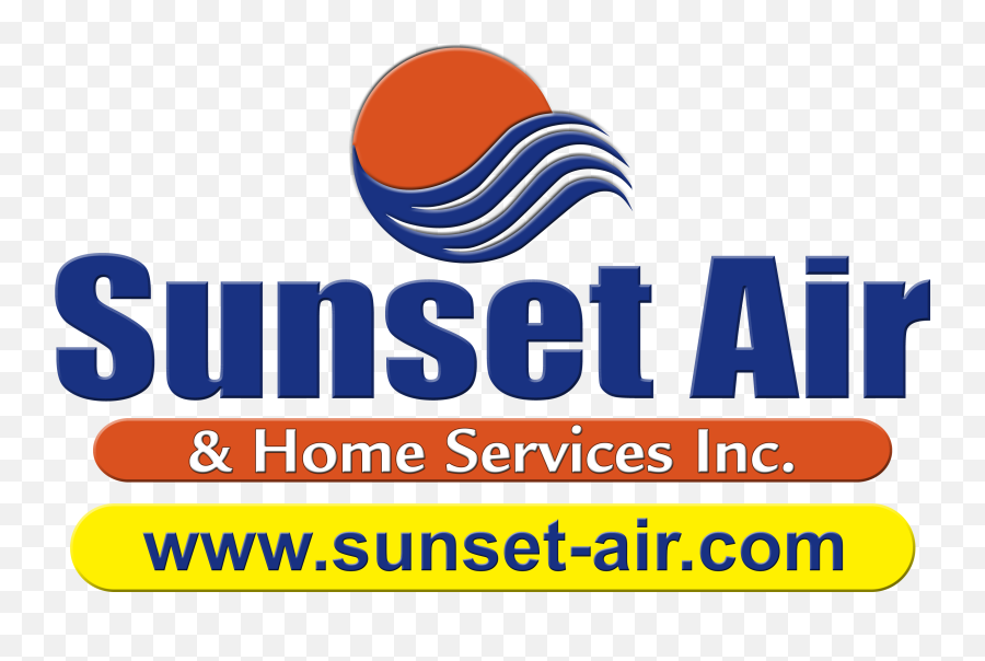 Sunset Air Logo With Website No Glow Builderscare Lee - Supreme Industries Png,Sunset Logo