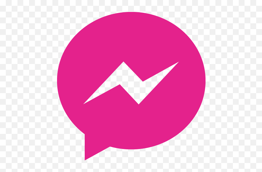 Pink Messenger Icon Page 7 - Line17qqcom Facebook Messenger Png,Pink Clock Icon