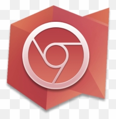 Pink Google Chrome Icon - png