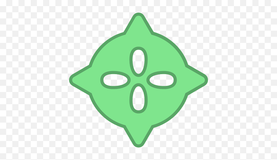 Bot Droid Green Points Round Virus Icon Png Leafy