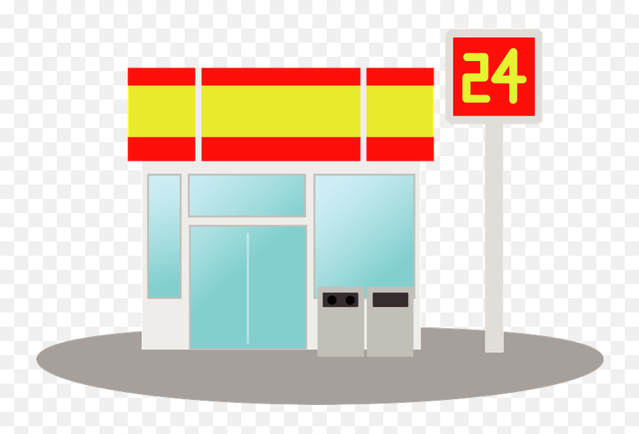 Convenience Store Clipart - Convenience Store Clipart Png,Convenience Store Icon