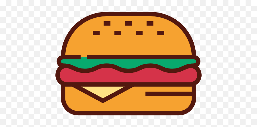 Burger Png Icon - Burger Icon Transparent Png,Burger Transparent Background