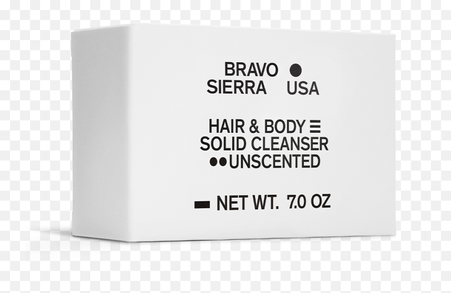 Hair U0026 Body Solid Cleanser - Unscented Horizontal Png,Bravo Icon