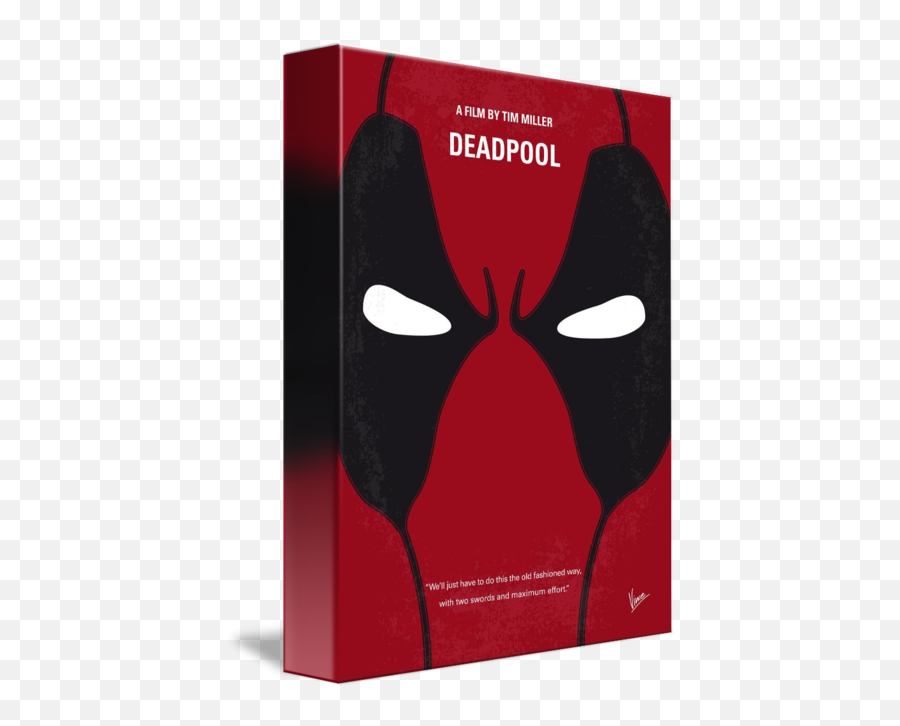 No My Deadpool Minimal Movie Poster By Chungkong Art - Fictional Character Png,Deadpool 2 Icon Cinemta