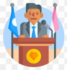 Mayor - Free people icons Lectern png