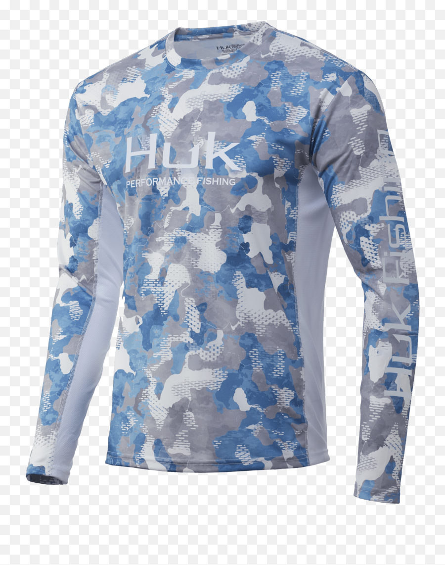 Icon X Refraction Camo Shirt - Ice Boat Huk Icon X Refraction Camo Shirt Png,Merch Icon