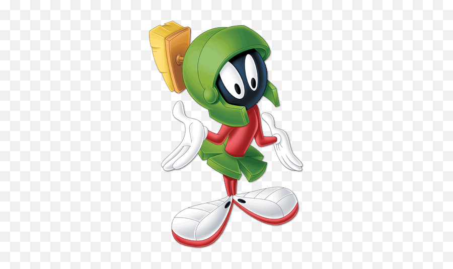 Looney Tunes Cartoons - Marvin Warner Brothers Png,Marvin The Martian Png