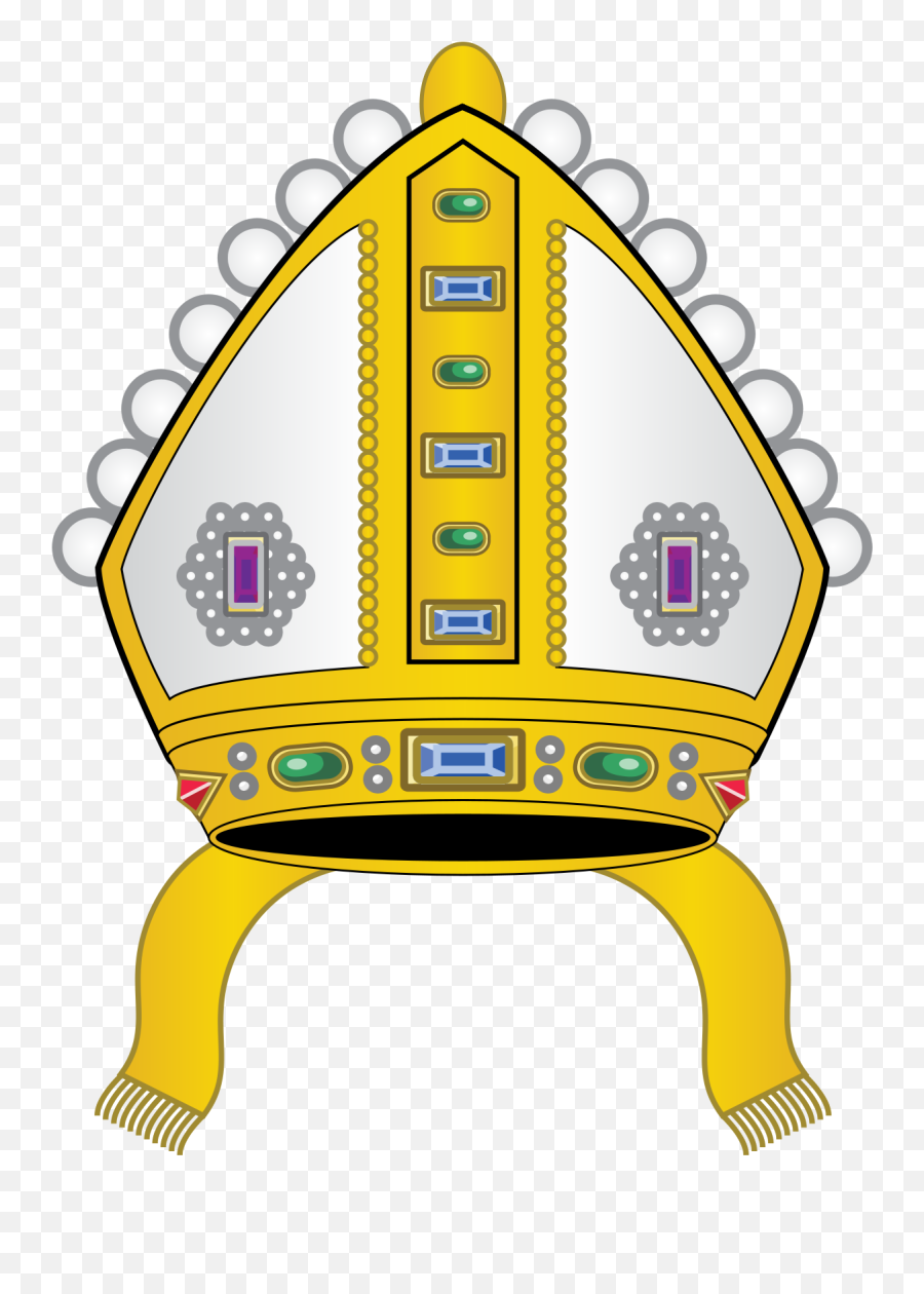 Staff Pope Transparent Png Clipart - Bishops Mitre,Pope Png