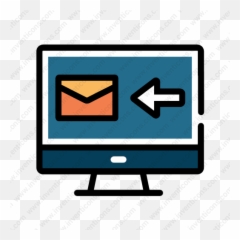 Download Sending Email Vector Icon Inventicons - Lcd png