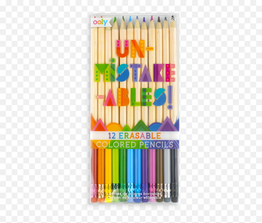 Unmistakeables Erasable Colored Pencils - Erasable Colored Pencils Png,Colored Pencils Png