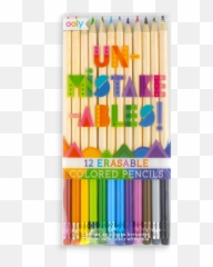 Unmistakeables Erasable Colored Pencils - Erasable Colored Pencils Png,Colored Pencils Png