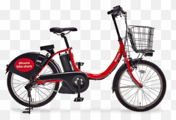 Share Cycling Across Tokyo Medium - Docomo Bicycle png