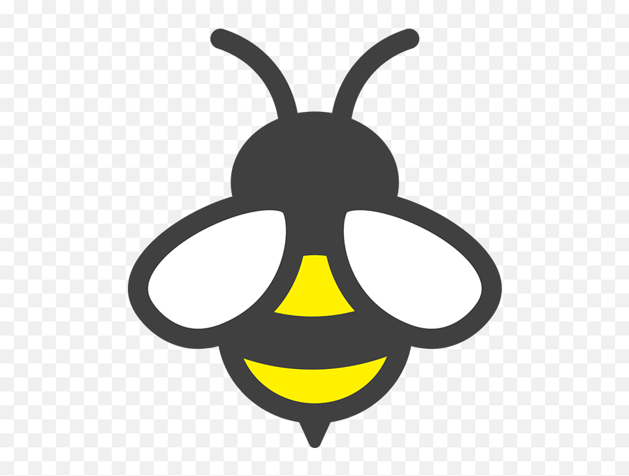 Bumble Bee Studios - Bumble Bee Studios Bumble Bee Silhouette Simple Cute Png,The Mampang Icon