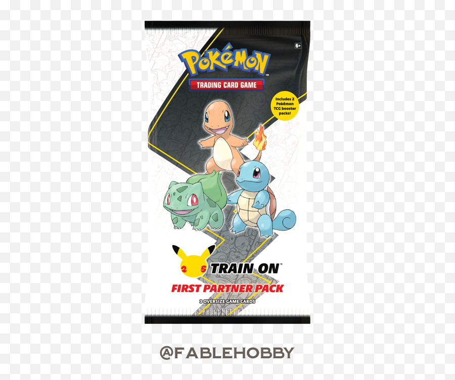 Pokémon First Partner Pack Kanto U2013 Fable Hobby - First Partner Packs Png,Bulbasaur Icon