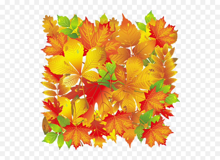 Transparent Fall Leaves Autumn Subway Art Png Leaf