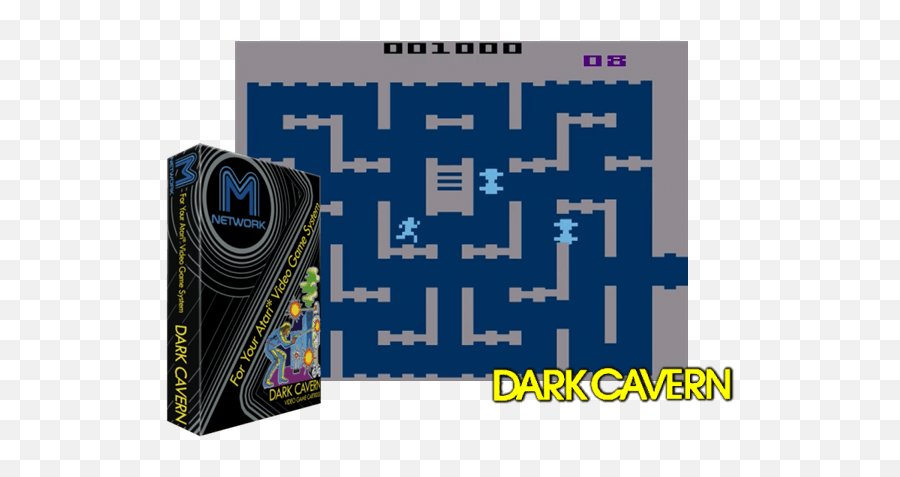 Archives Des Atari 2600 - Page 20 Sur 24 Boutiquedugeekfr Dark Cavern Atari 2600 Png,Atari 2600 Logo
