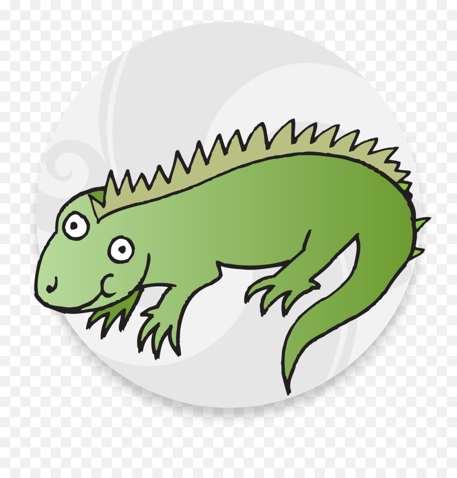 Click To See The Translation - Green Iguana Clipart Full Green Iguana Png,Iguana Png