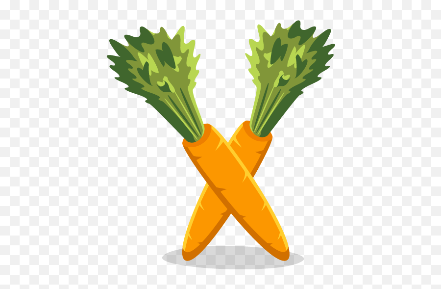 Carrots Icon - Two Carrots Clipart Png,Carrots Png