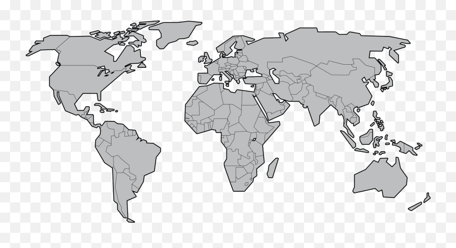World Map Png - Article 13 Affect Countries Download Transparent Background World Map Blank Png,India Map Png