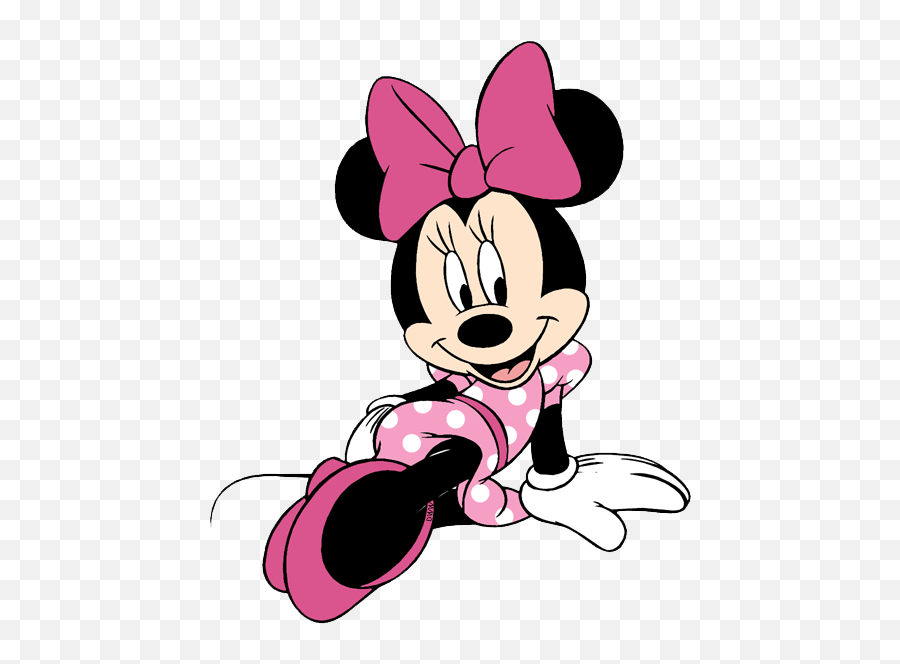 Cuorelucymy Lucymy Mialu Minnie Cartoons - Pink Minnie Mouse Sit Png,Transparent Cartoons