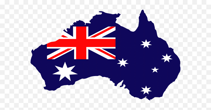 Png Transparent Australia - Map Australia Flag,Australian Flag Png