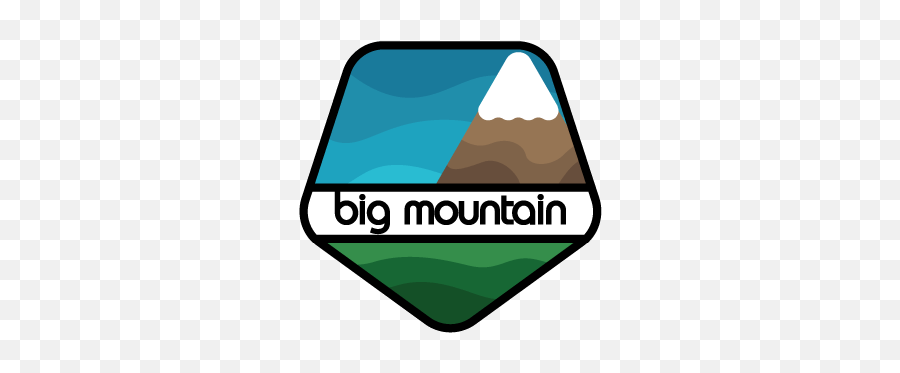 Big Mountain Logo - Graphic Design Png,Mountain Logo