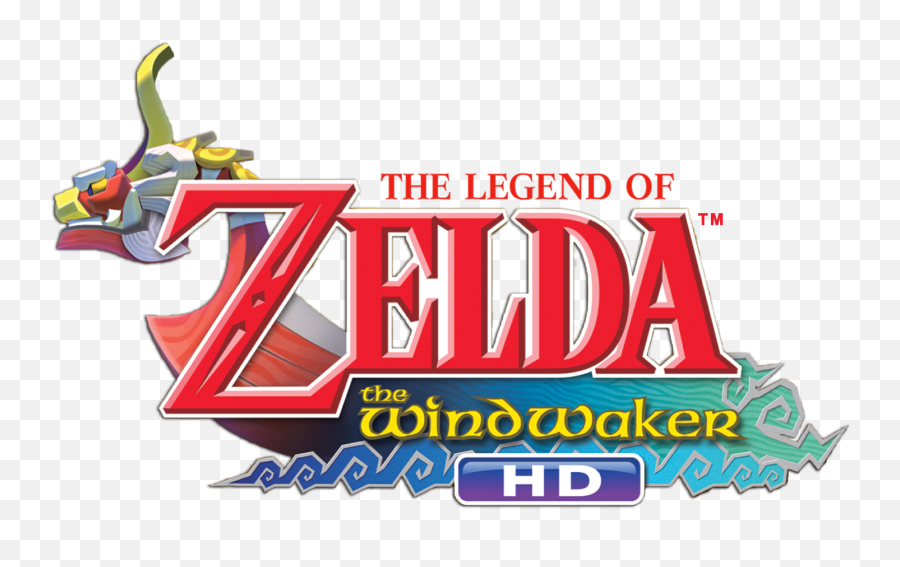 The Wind Waker Hd - Legend Of Zelda The Wind Waker Hd Logo Png,Zelda Png