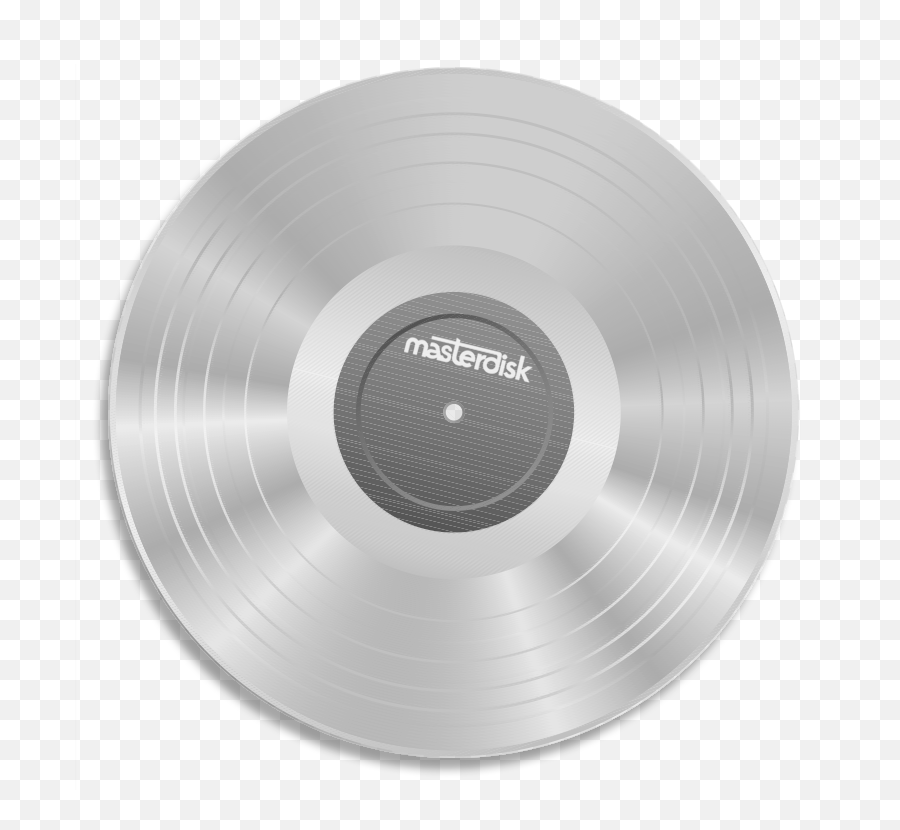 Download Masterdisk Platinum Record - Platinum Record Transparent Png,Vinyl Record Png