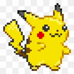 Pixel Gif Pikachu Transparent - Png