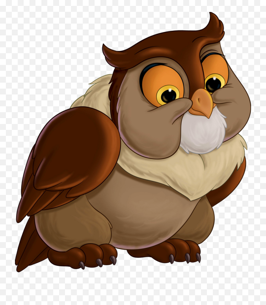 Download Bambi Owl Png - Full Size Png Image Pngkit Owl Bambi Characters,Owl Png