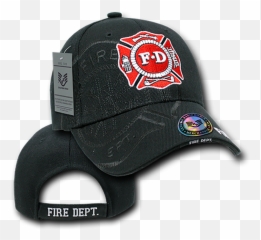 Firefighter Hat Png - Firefighter Cap Shadow Black Gorra Baseball Cap,Firefighter Png
