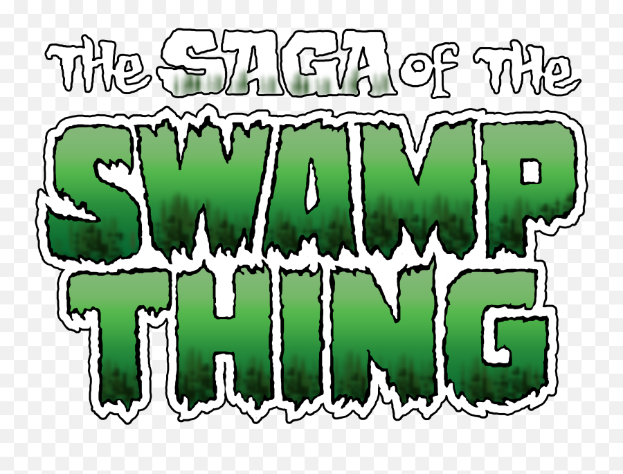 Download Swamp Thing Volume 2 Logo Recreated With - Swamp Thing Png,Photoshop Logo Transparent