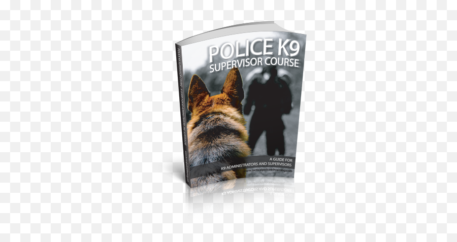 K9 Supervisor Training Manual - Police Dog Training Old German Shepherd Dog Png,Textbooks Png