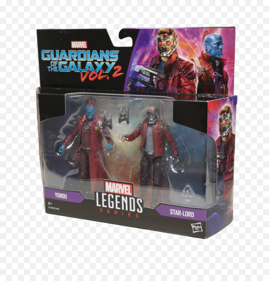 Marvel Legends Series Guardians Of The Galaxy Vol 2 375 Figure Pack - Action Figure Png,Guardians Of The Galaxy Transparent