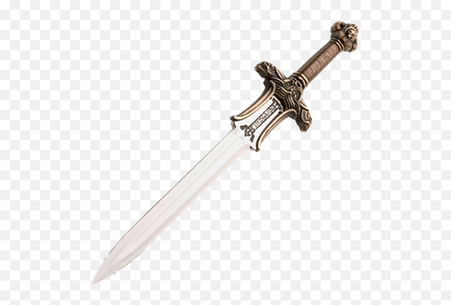 Download Hd Miniature Conan The Barbarian Bronze Atlantean - Dagger Png,Dagger Transparent