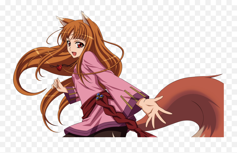 Download Hd Spice And Wolf Png Clipart - Spice And Wolf Horo,Holo Png