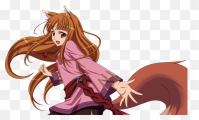 Download Hd Spice And Wolf Png Clipart - Spice And Wolf Horo,Holo Png