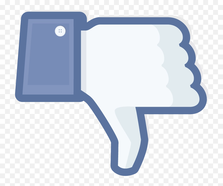 Png Thumb Media Button Facebook Social - Facebook Thumbs Down Transparent,Facebook Thumb Png