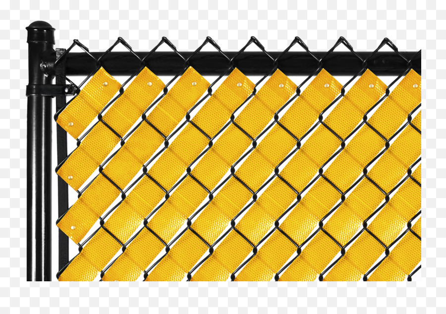 Reflective Fence Tape - Fenpro Plastic Chain Link Fence Screen Png,Chain Link Fence Png