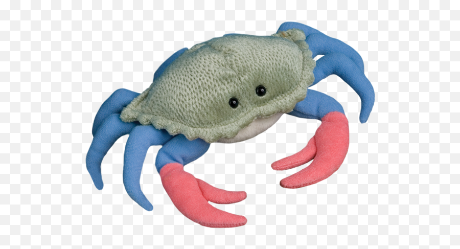 Douglas Buster Blue Crab Cuddly - Blue Crab With Red Claws Png,Blue Crab Png