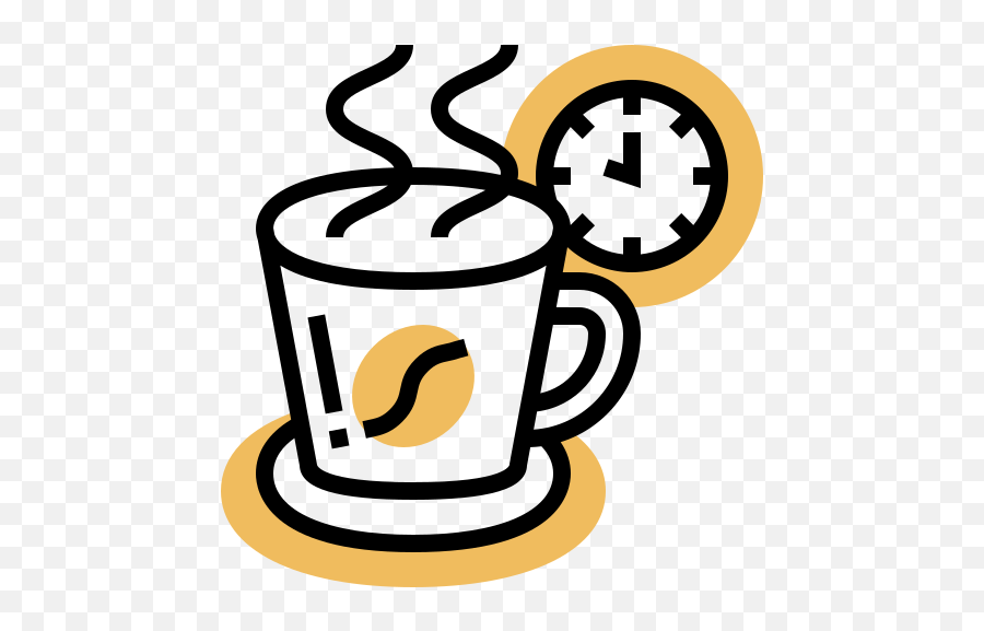 Coffee Break - Time And Place Icons Png,Break Png