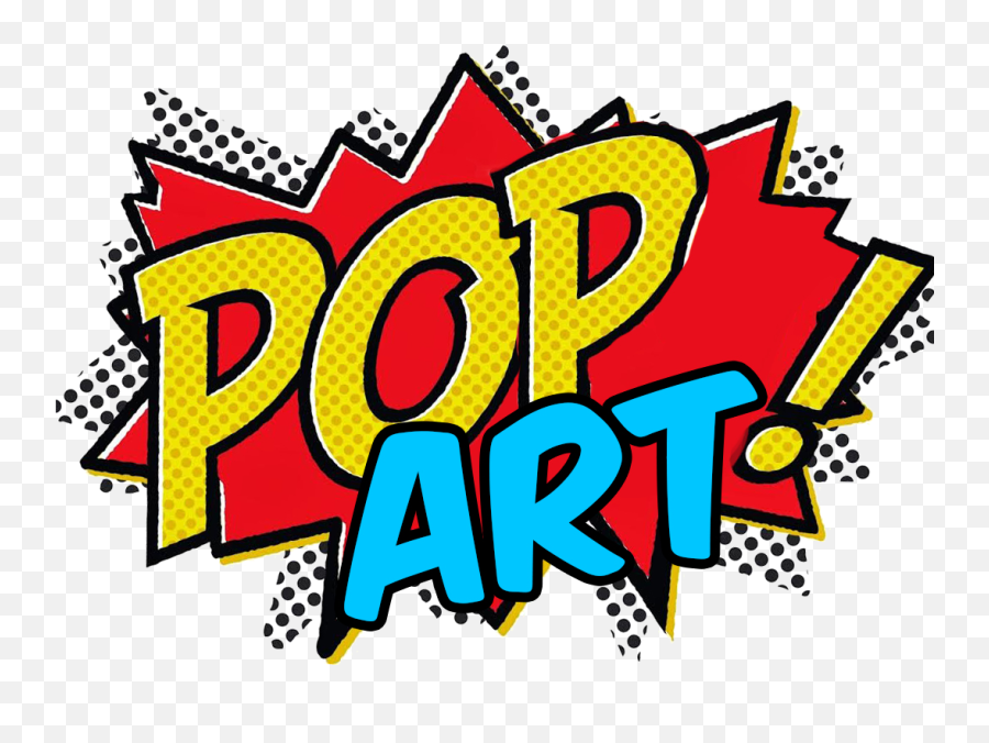 Download Hd Andy Warhol - Pop Art Written In Pop Art Png,Pop Art Png